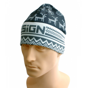 SIGN Hat S2 - Winter grey reindeer