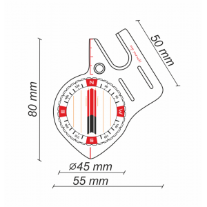 SIGN KOMPASS S4 PRO WHITE